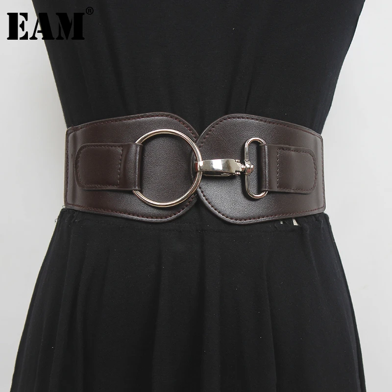 Cinturón elástico con hebilla de Metal para mujer cinturón de Estil 