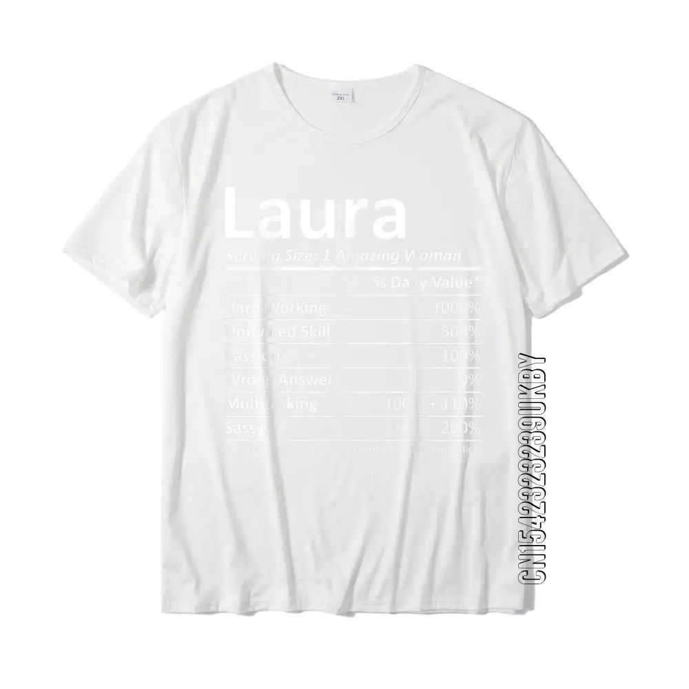 Personalized LAURA Nutrition Christmas Gift T-Shirt - Classic Cotton Men's Tee
