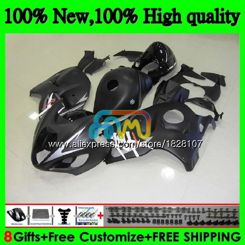 Hayabusa для SUZUKI GSX-R1300 GSXR 1300 1996 1997 1998 1999 2000 2001 48BS. 112 GSXR1300 плоская подошва из черной 96 97 98 99 00 01 обтекатели