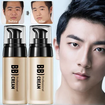 

BB Cream for Men Moisturizing Tone-up Cream Waterproof Concealer for Men