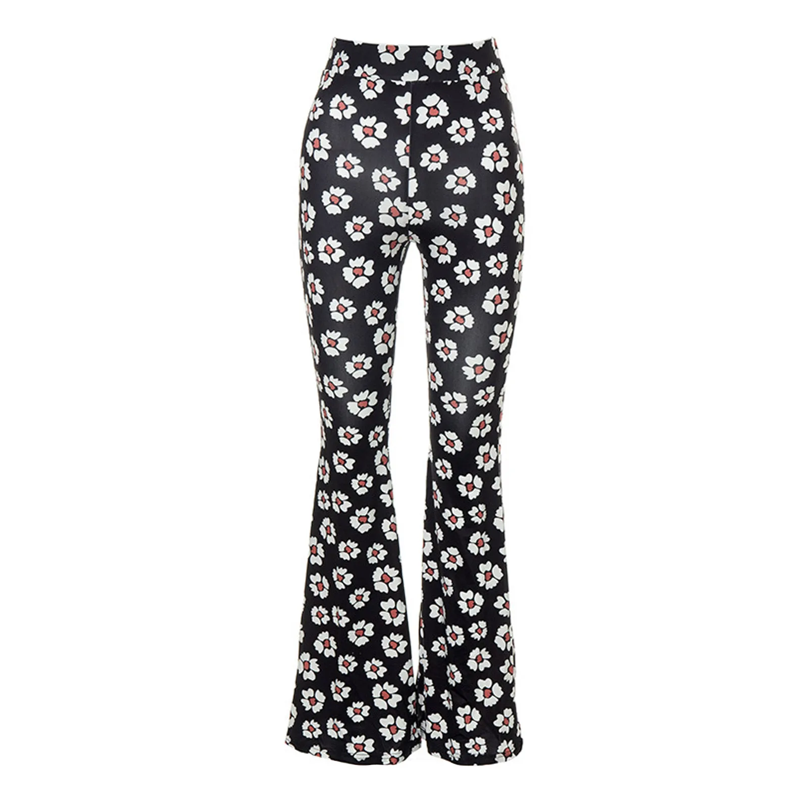 Women's Bell Bottoms Stylish Heart 