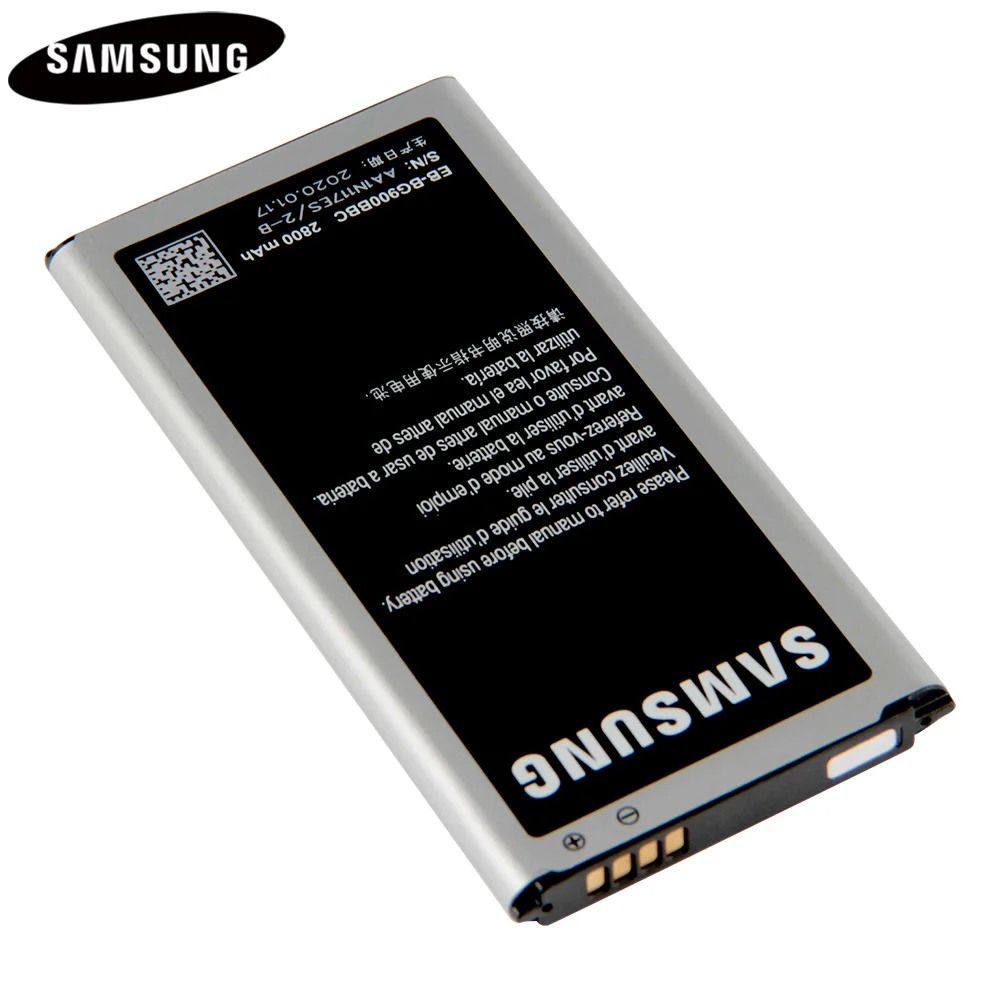 Оригинальная Аккумуляторная батарея для мобильного телефона Φ Samsung GALAXY S5 9006V 9008W