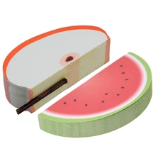 2 шт закладка для фруктовых заметок Закладка наклейка водная Дыня Memo& Red-Apple