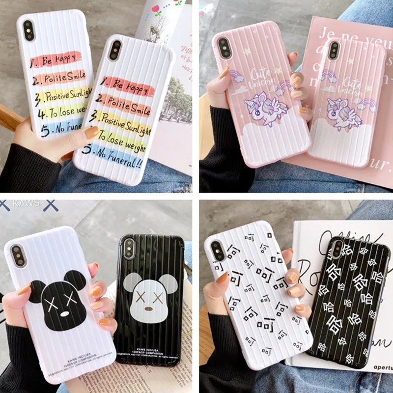 Applicable Iphone11pro Soft Silicone Phone Case iPhone 8 Plus Shatter-resistant TPU Lanyard XR New Style Protection 7 Case