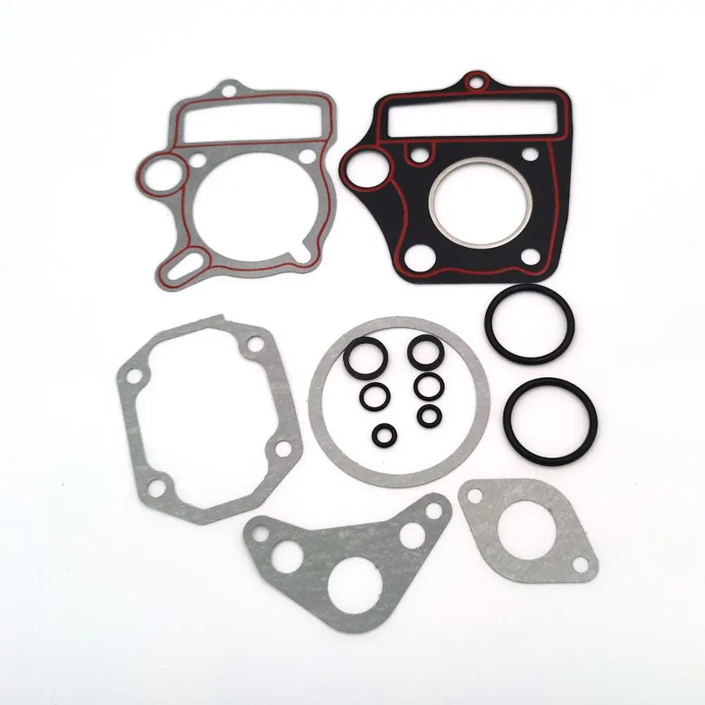Horizontal Cylinder Head Engine Gaskets Set 38.5mm 40mm /52.4mm / 54mm For 50cc 70cc 90cc 110cc 125cc ATV Quad Dirt Bike Go Kart