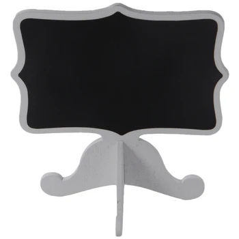 

Set of 20 Mini Chalkboard- Small Blackboard for Catering Supplies, Food Labels, Party Decorations, Table Numbers for Wedding and