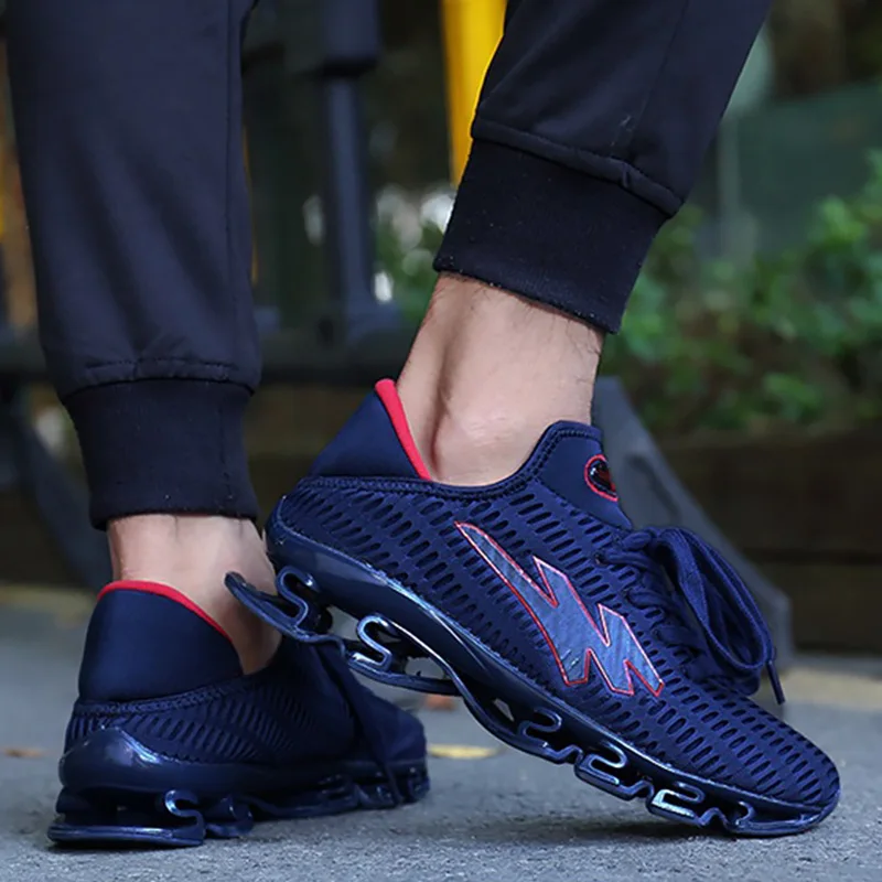 Men's shoes Cushioning Male sneaker Running shoes Air mesh Designer shoes breathable Trainers Wear resistant