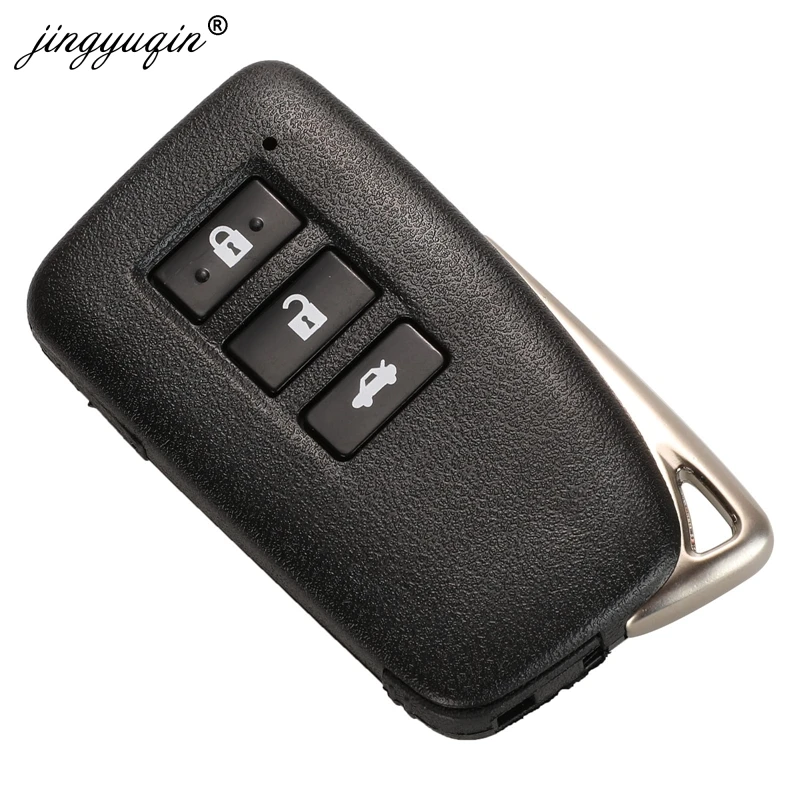 Jinyuqin 2/3/4 кнопки дистанционного ключа автомобиля чехол Обложка для Lexus NX GS RX ES GX LX RC 200 250 350 v-образной КРЕПЕЖНОЙ ПЛАСТИНОЙ LS 450H 300H ключ чехол Замена