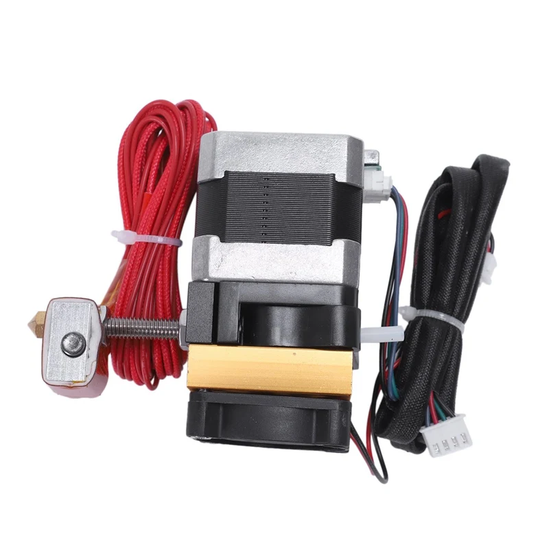 Best MK8 Extruder Head Nozzle Kit 1.75mm Filament Extrusion 3D Printers Parts All Metal Extruder Assembled Kit For 3D Printer