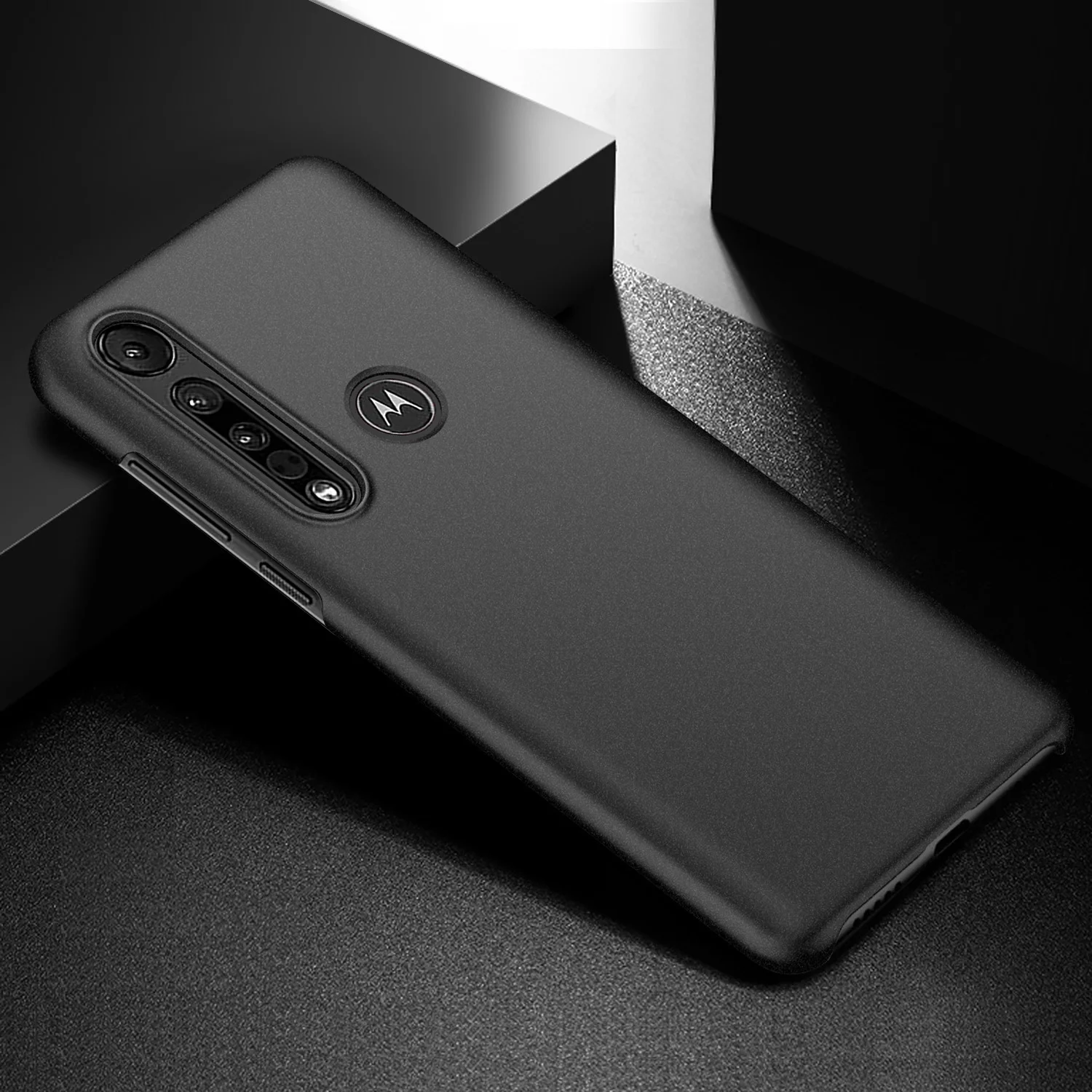 Для Motorola Moto One Макросъемка чехол Высокое качество Жесткий ПК Тонкий матовый защитный чехол на заднюю панель для Moto G8 Play phone shell
