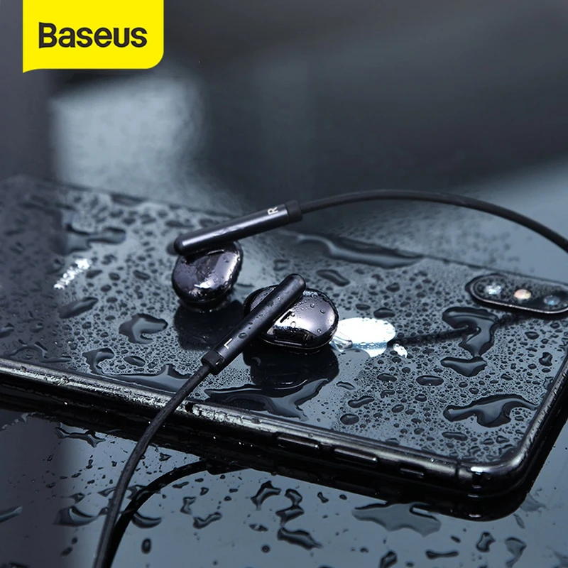 Baseus S30 auriculares bluetooth inalambrico ligeros deportivos IPX5 impermeable 3D auriculares bajos estéreo con micrófono HD para teléfono|Auriculares y audífonos| - AliExpress