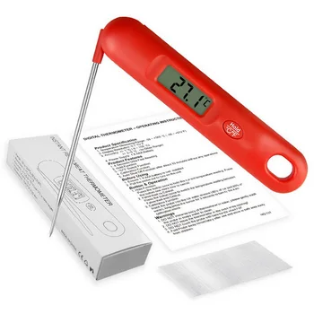 

Kitchen Digital BBQ Food Thermometer Stainless Steel Probe Instant Read Meat Thermometer Digital Food Thermometer