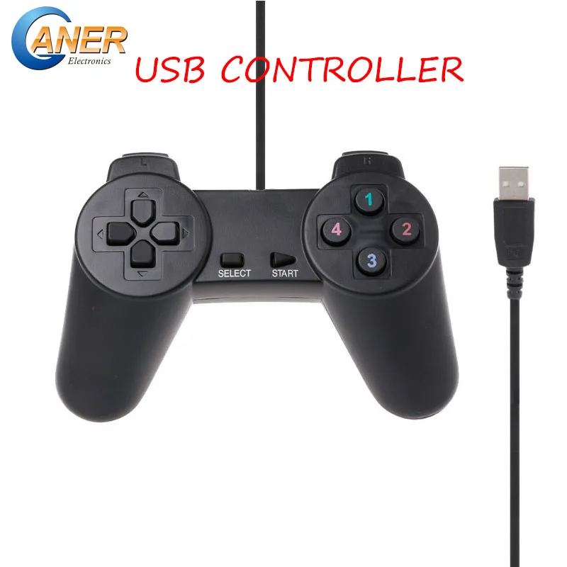 Ganer USB контроллер геймпад для ПК джойстик игры проводное Компьютерное управление