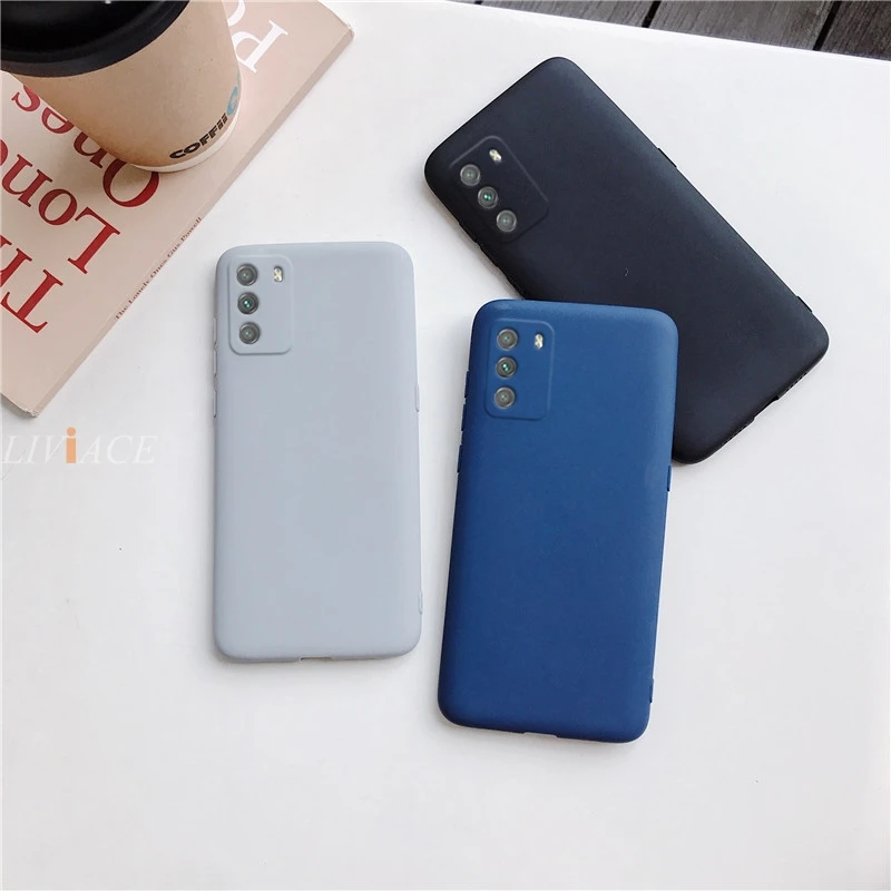 Candy Color Silicone Phone Case For Xiaomi Poco X3 Nfc M3 Pro F2 F3 GT C3 Pocophone F1 Global Matte Soft Tpu Back Fundas Cover