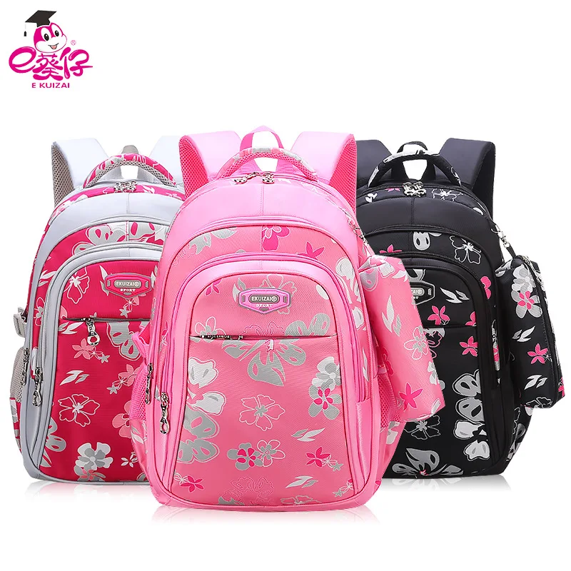 

1-3-6 Grade Schoolbag for Elementary School Students Women's Sweet Cute Lightweight Burden Relieving University Style Backpack