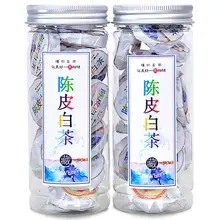 

5A Fujian tangerine peel old white tea aged Gongmei Shoumei tangerine peel Mini White Tea For Beauty Lose Weight Health Care