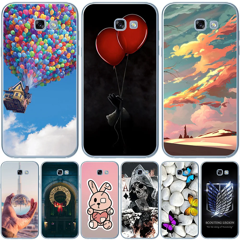Чехлы для Samsung Galaxy A7 7A00 A710 A720 A730 A730F силиконовая Мягкая задняя крышка из ТПУ