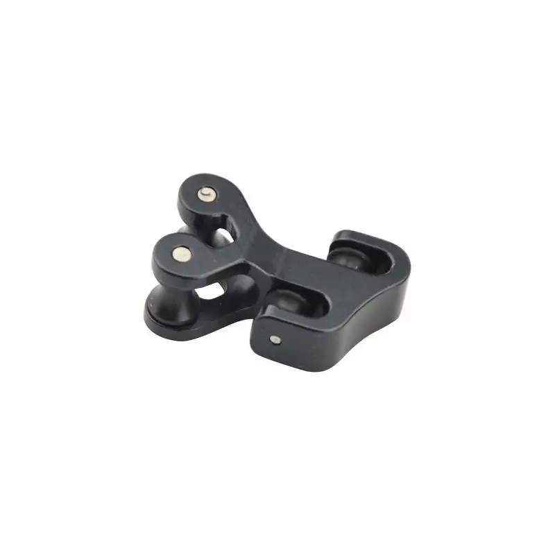 Archery Cable Slide Bow String Separator Aluminum Metal D Loop 1/8 3/16 Peep Sight Set Compound Bow Accessories