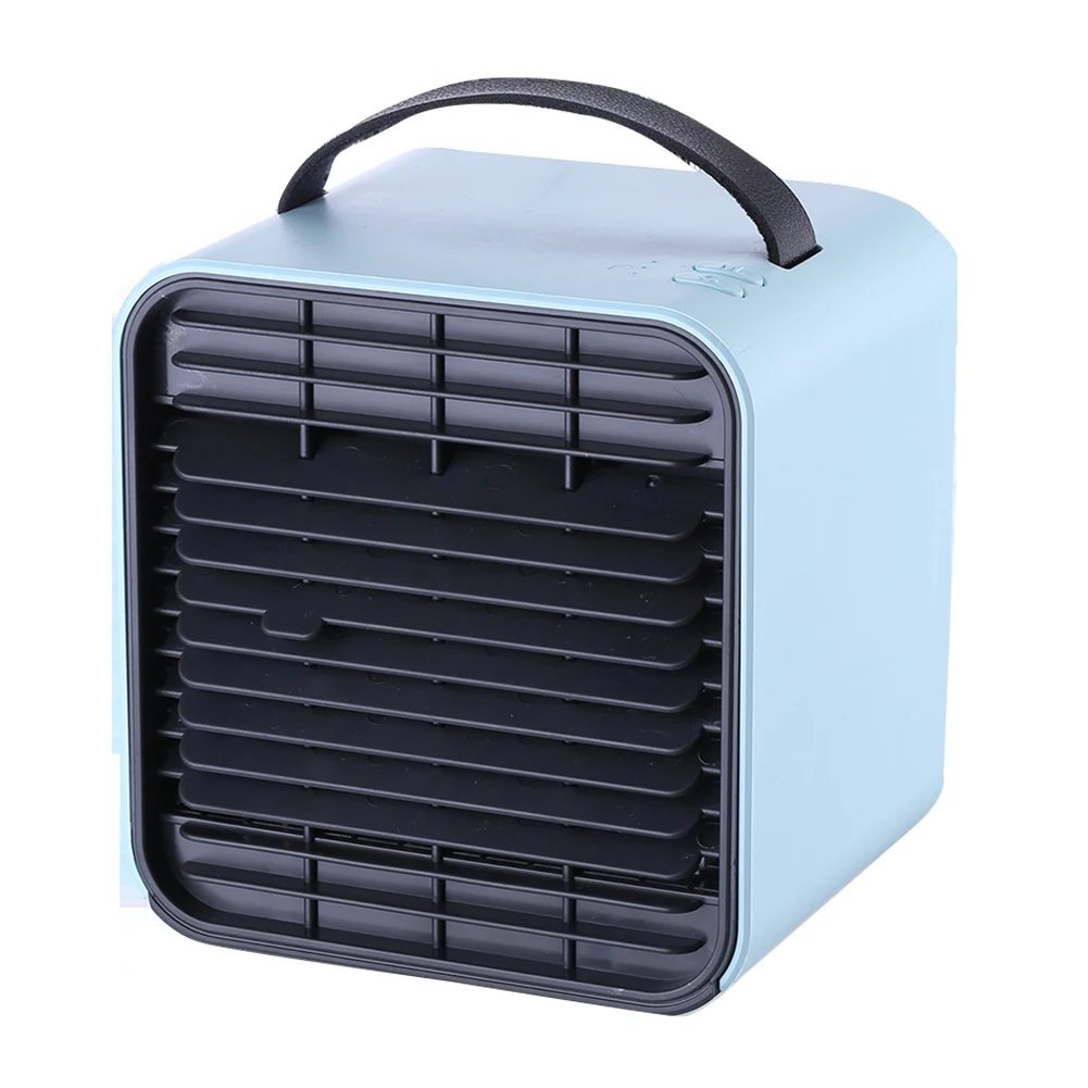 

Bladeless Negative Ion Night Light USB Rechargeable Humidification Car Cooling Home Office Mini Air Conditioner Fan Desk