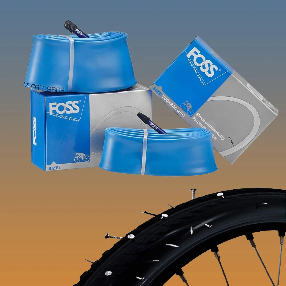 1PC Ultralight FOSS Bicycle Inner Tube All Size 20 24 26 27.5 29 700C AV FV Valve Stab Blow Proof MTB Road Bike Tyre Camera Tire