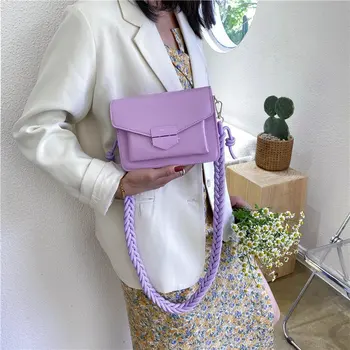 

2020 spring and summer new wild lock single shoulder messenger bag fashion simple small square bag trend female bag