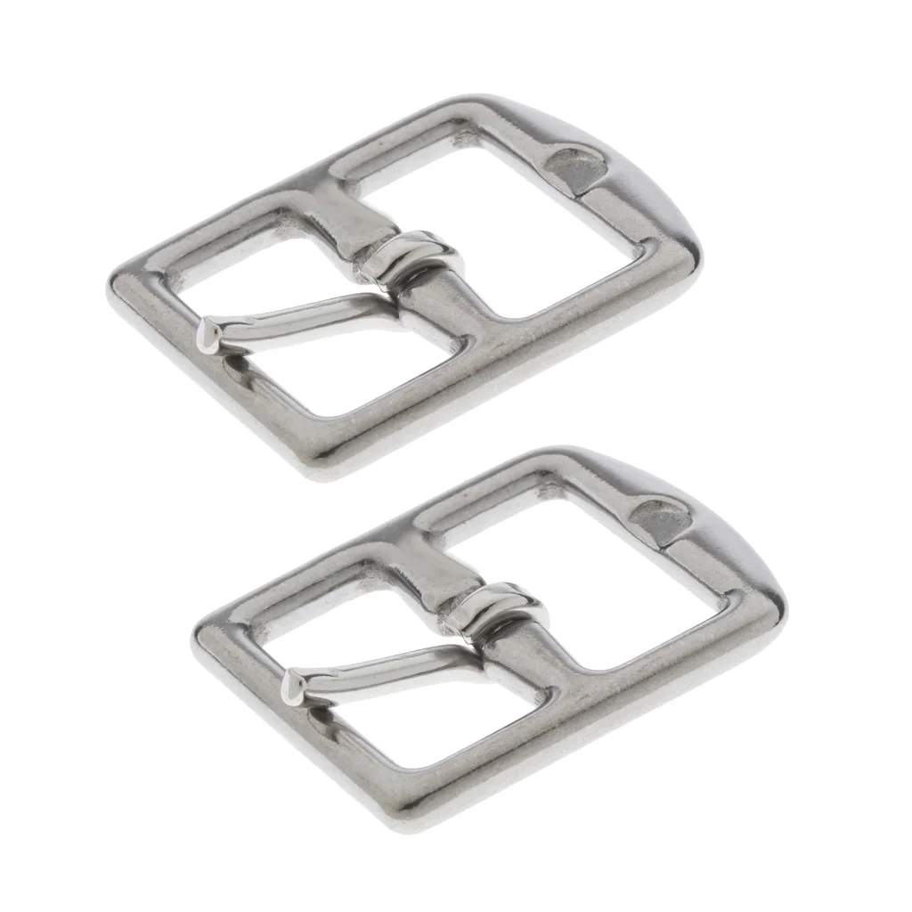 2pcs Stainless Steel Stirrup Belt Buckle Stirrup Belt Horse Riding