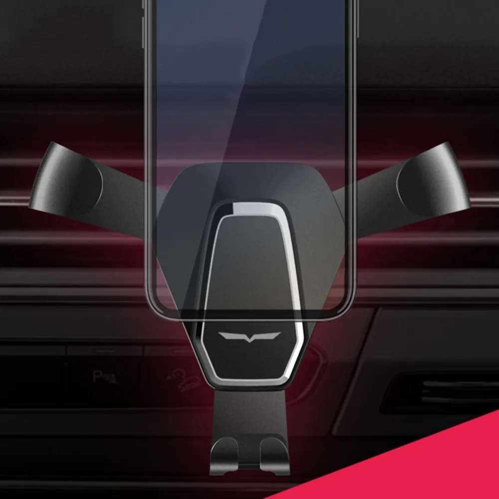 Универсальный автомобильный держатель из алюминиевого сплава Gravity Drive Air Vent Mount чехол для телефона держатель Подставка для смартфонов