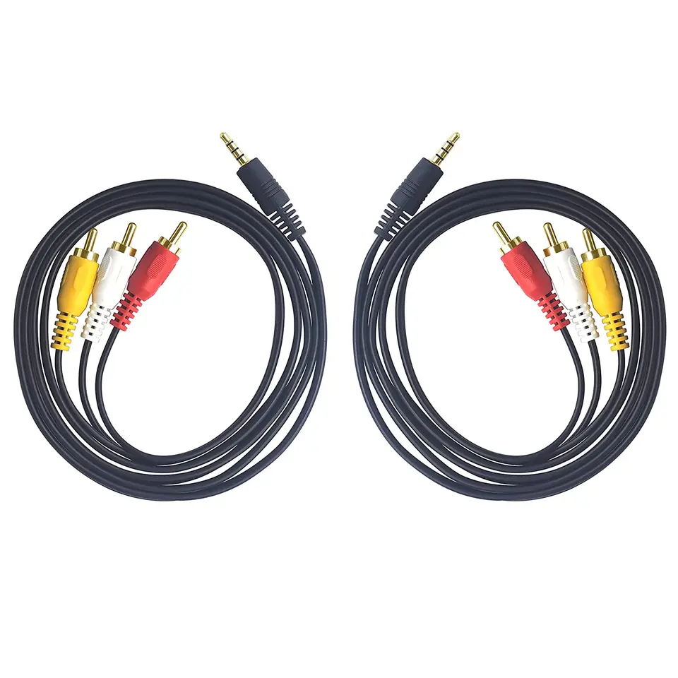 INNOV8 3,5 mm 3 poli maschio a maschio stereo TRS audio cavo a spirale