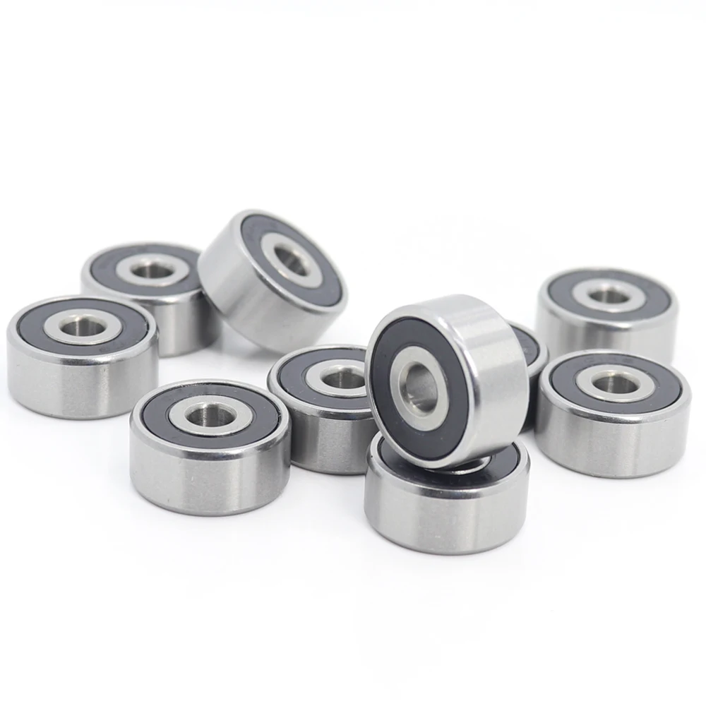 1616 2RS ABEC 1 (10 шт.) 1/2 &quotx1 1/8&quot x3/8 &quotдюймовые шариковые подшипники 12 7 мм x 28 575 9 525