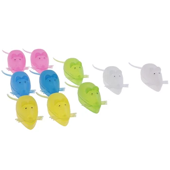 

10pcs/set Mini Cute Mouse Shape Plastic Save Milk Teeth Storage Box Baby Teeth Box For children Gift Kid Tooth Box
