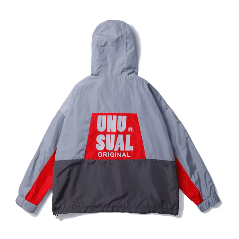 Anorak мужская повседневная куртка с капюшоном на молнии