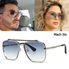 JackJad 2022 Fashion Classic Mach Six Style Gradient Sunglasses Cool Men Vintage Brand Design Sun Glasses Oculos De Sol 2A102 ► Photo 1/6