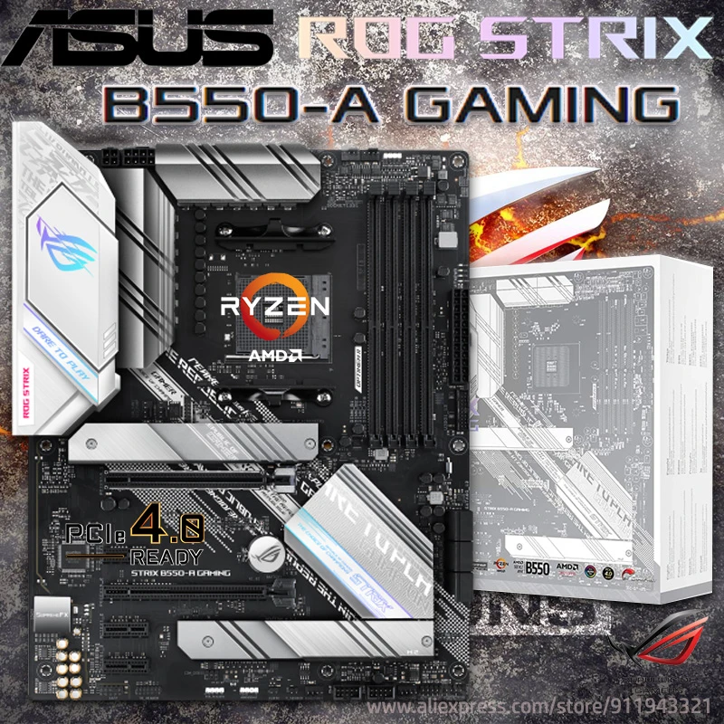 ROG STRIX B550-A GAMING - PCパーツ