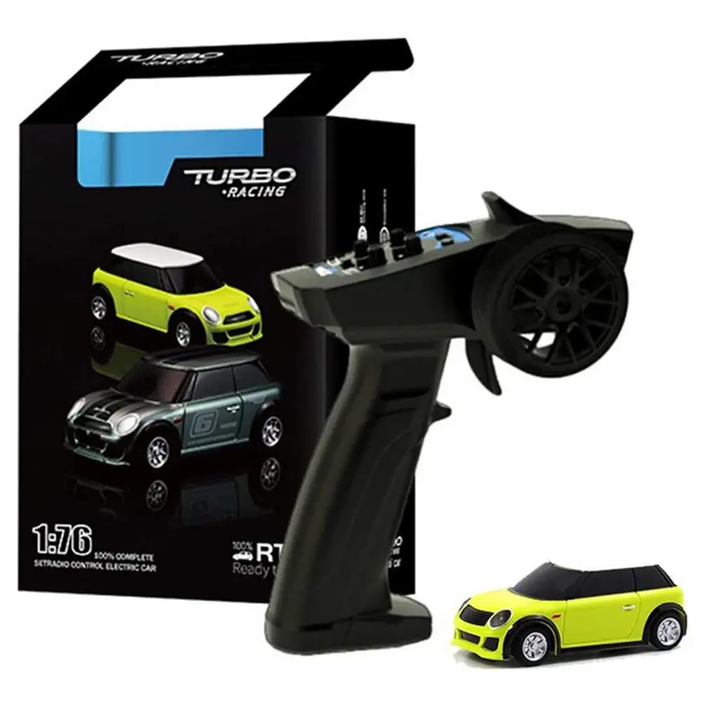 

Children's Educational Toys Racing 1:76 2.4G Remote Control Car Durable Environmental Protection Remote Control Car