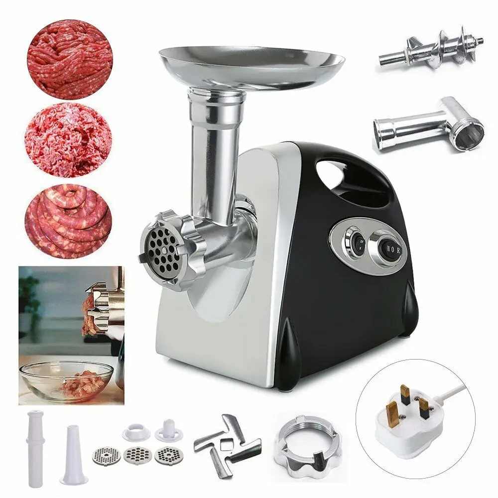 Powerful Stainless Steel Electric Meat Grinders 800W Meat Slicer For Home Sausage Stuffer Meat Mincer Mincer Food Processor