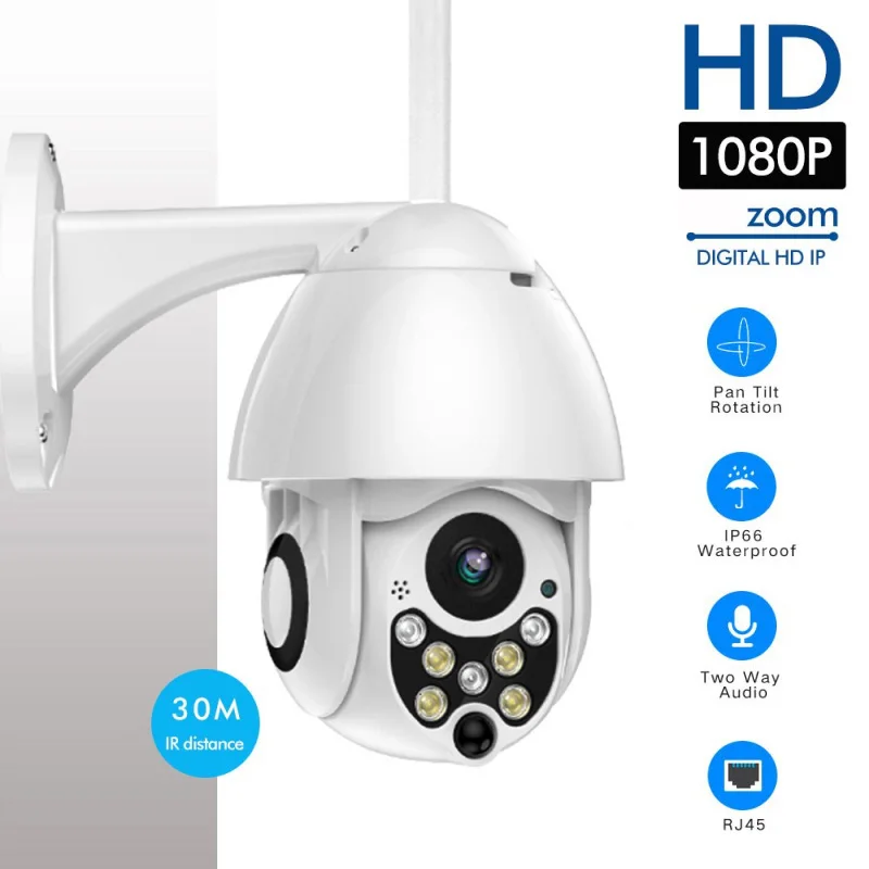 1080P-7LED-PTZ-Mini-WIFI-Domo-exterior-casa-seguridad-IP-c-mara-inal-mbrica-HD-2MP