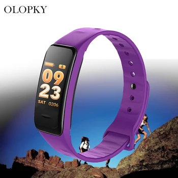 

New Waterproof Wristband Band Color Screen Bracelet Smart Watch Stepping Fitness Tracker Heart Rate Blood Pressure Sleep Monitor