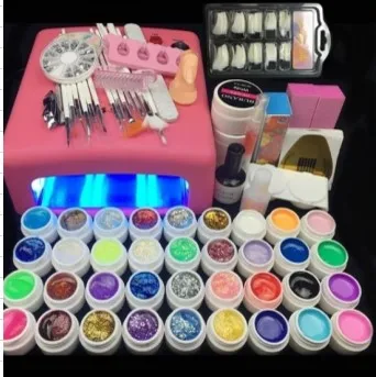 

2019 New 36 Color UV Gel Nail Art Tools Sets Kits Nail Gel Nails & Tools Nail Polish Kit