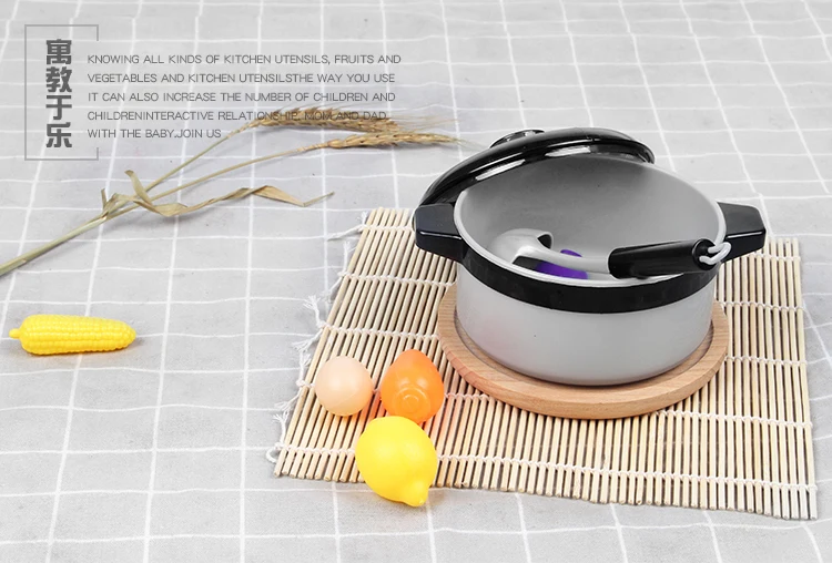 Hot Selling Kitchen Toy GIRL'S Play House Children Kitchenware Toy Model Set Cooking
