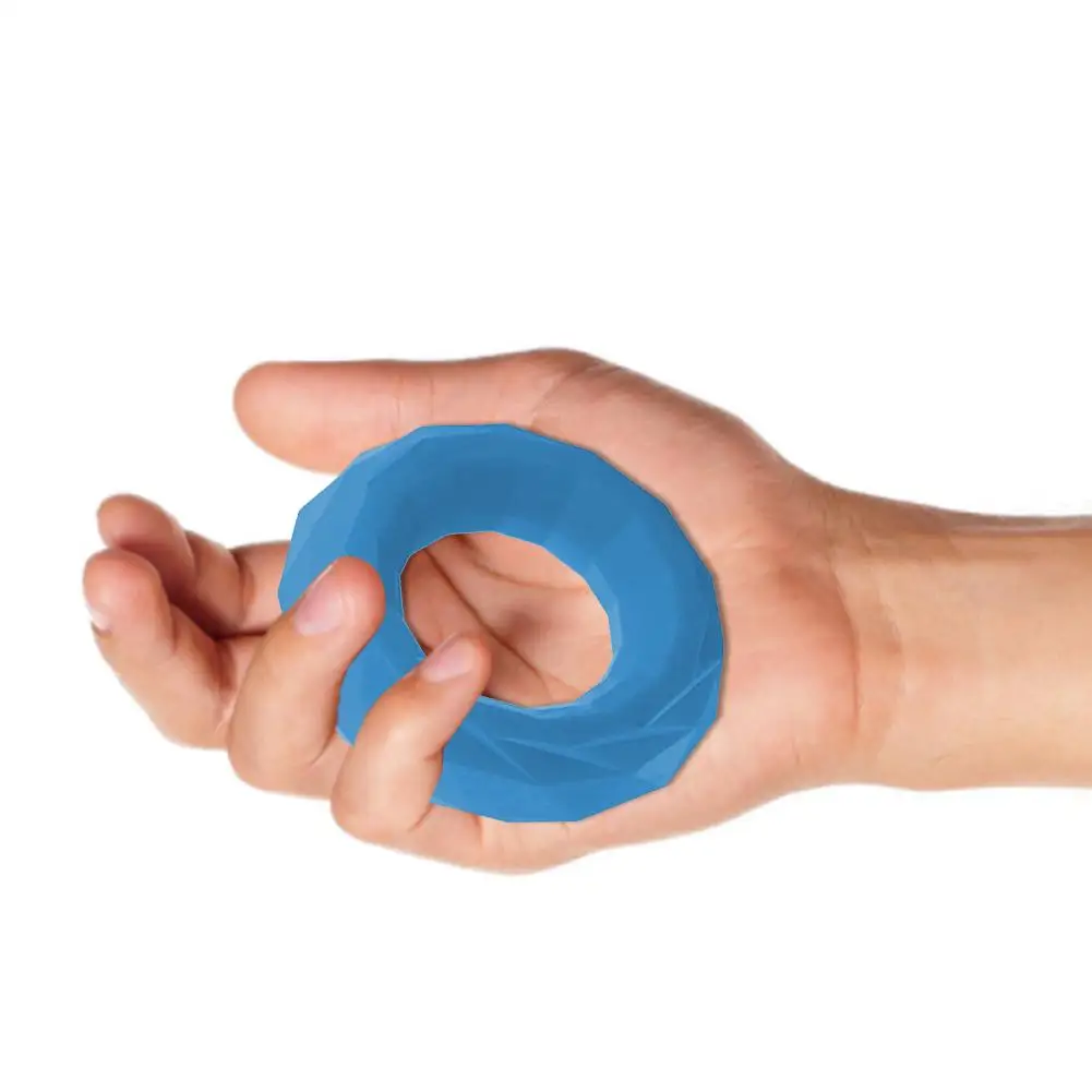 Silicone Grip Portable Hand Grip Clamp Ring Hand Expander Finger Exerciser Handle Recovery Exerciser Hand Training Device
