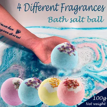 

Bubble Bath Ball Shower Bomb Skin Essential Oil Moisturizing Exfoliating