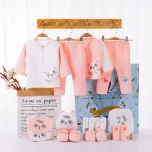 

18 Pieces Newborn Clothing Set Baby Winter Clothes Set Outfits for New Born Cotton Newborn Baby Clothes 0-12 Months Unisex