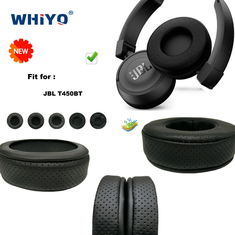 Replacement Ear Pads for JBL T450BT T 450BT 450 BT T Headset Parts Leather Cushion Velvet Earmuff Headset Sleeve Cover|Earphone Accessories| - AliExpress
