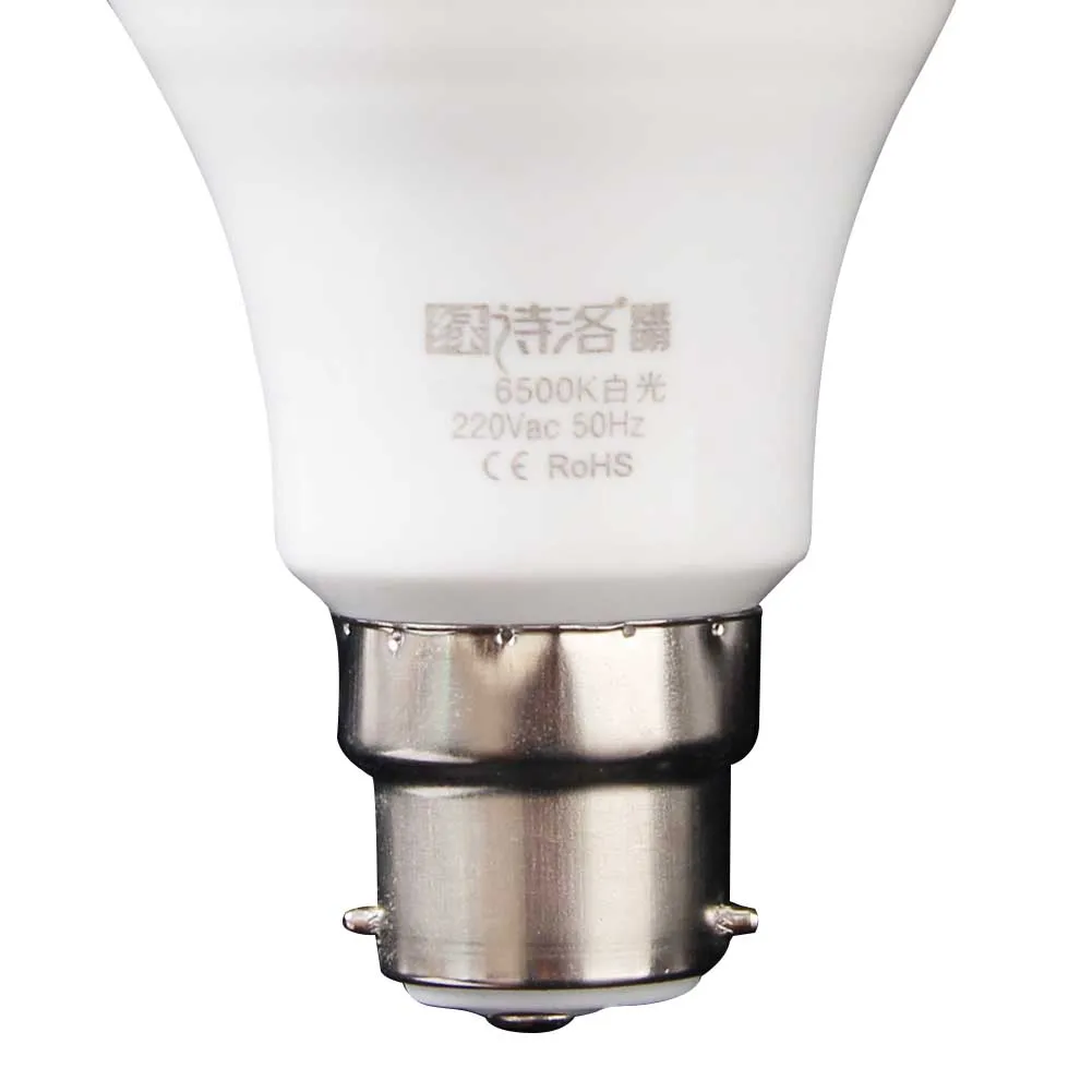 2PCS Energy Saving Globe Led Indoor Modern Electric Bulb Night Removable Household Office Plastic B22 Decoration Kitchen