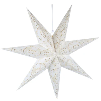 

1Pc Decorative Lamp Star Shape Christmas Tree Decorations Ornaments Pendant Light Party Lamp Christmas Dcorations For Home Decor