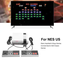 Consola de juegos duradera, Mini consola de juegos portátil con vídeo de TV, no es fácil dañar los 620 juegos integrados para Nintendo Switch