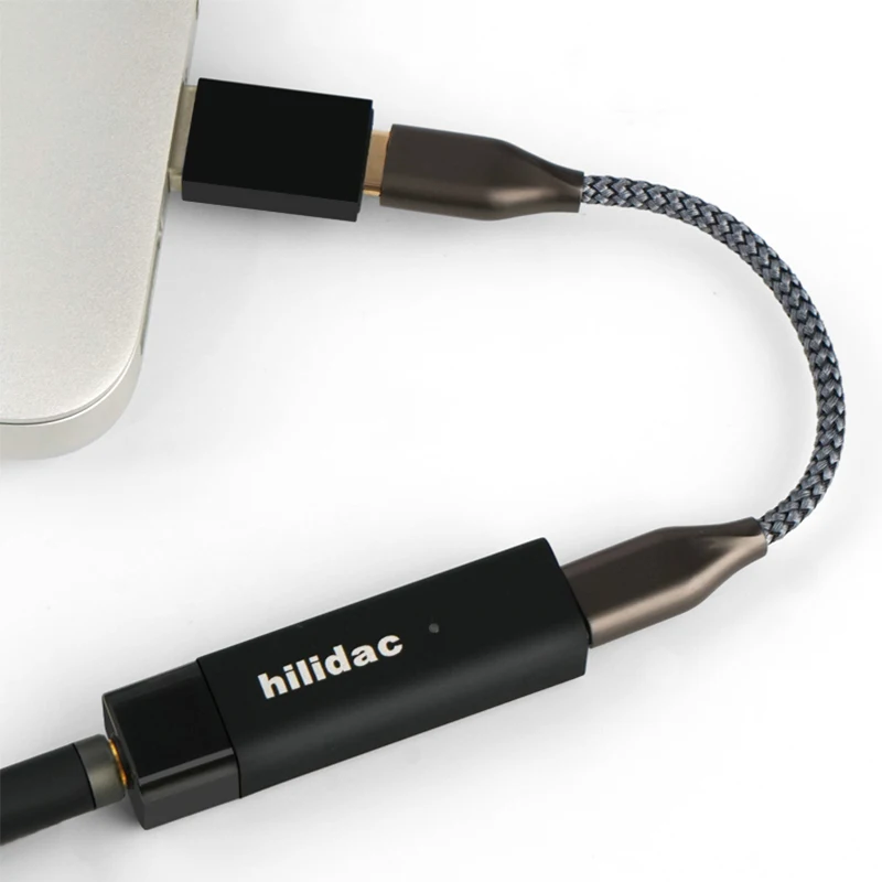 Hilidac Audirect Beam 2S ESS9281C PRO DSD128 MQA Decoding 4 4mm Balance 384kHz Hi Res HiFi Portable USB DAC Headphone Amplifier
