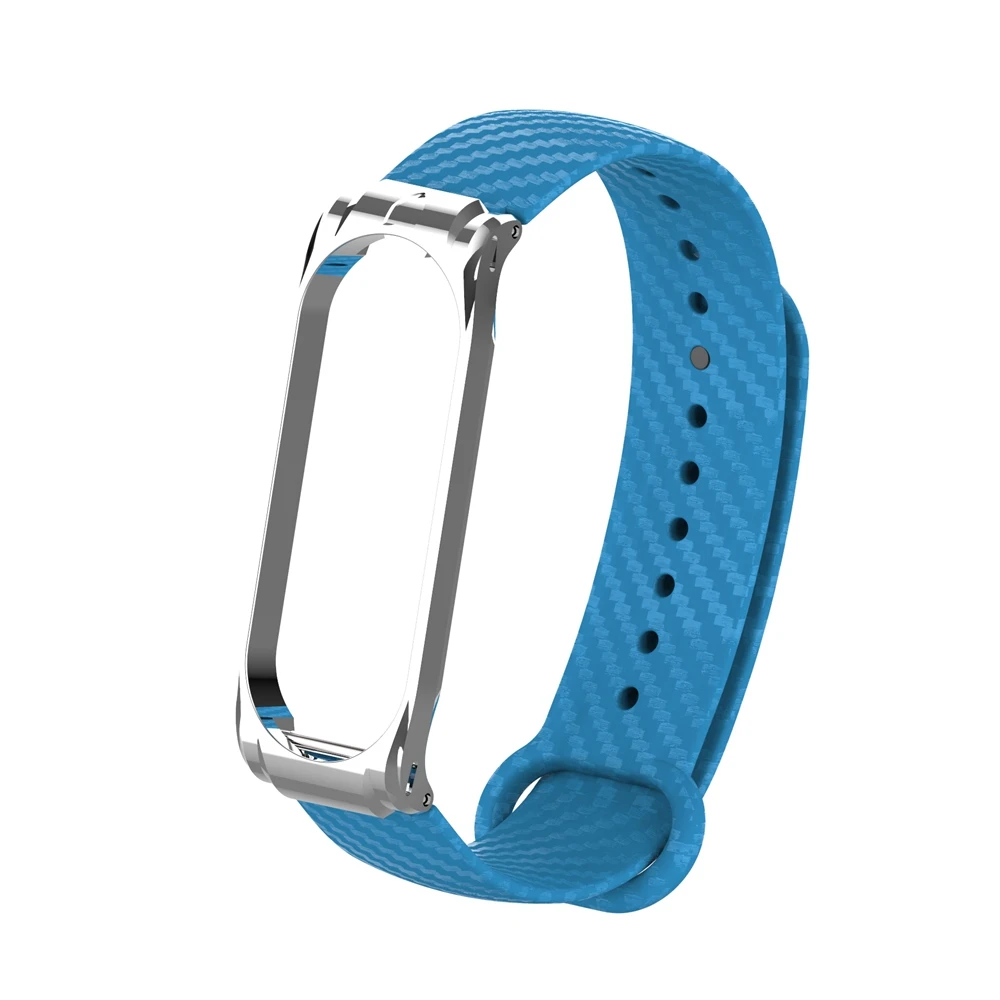 2 Силиконовый ремешок для Xiaomi mi Band 4 металлическая рамка спортивный ремешок для часов Силиконовый ремешок для Xiao mi Band 4 3 Аксессуары для браслетов - Цвет: 2