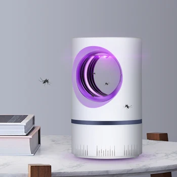 

USB Home Mosquito Killer Lamp Quiet Insect Flies Trap Light Anti Mosquito Lamp for Household Killing Mosquito Supplies