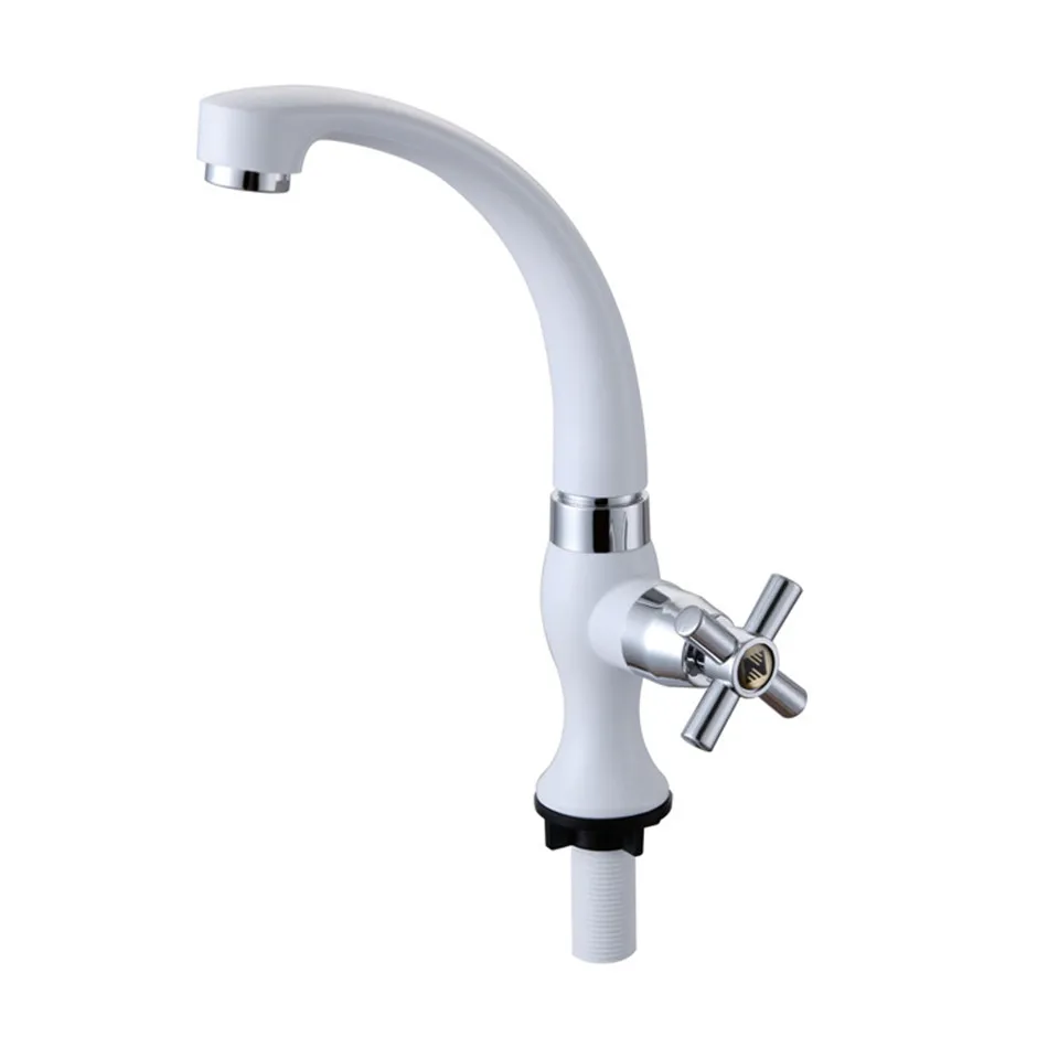 Washing Machine Engineering Plastic Spool Cold Water Bathroom Taps Outdoor Quick Opening ABS Plating Basin Garden Single Faucet